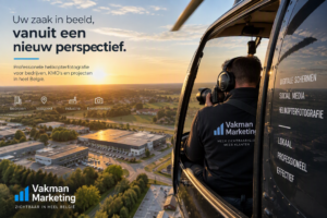 Waarom hybride marketing werkt: digitale schermen, social media en luchtfotografie gecombineerd